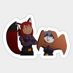 Rubi and Marin Sticker